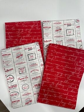 Fabric Bundle ~ Moda Fabric & Riley Blake Fabric 4 yards.